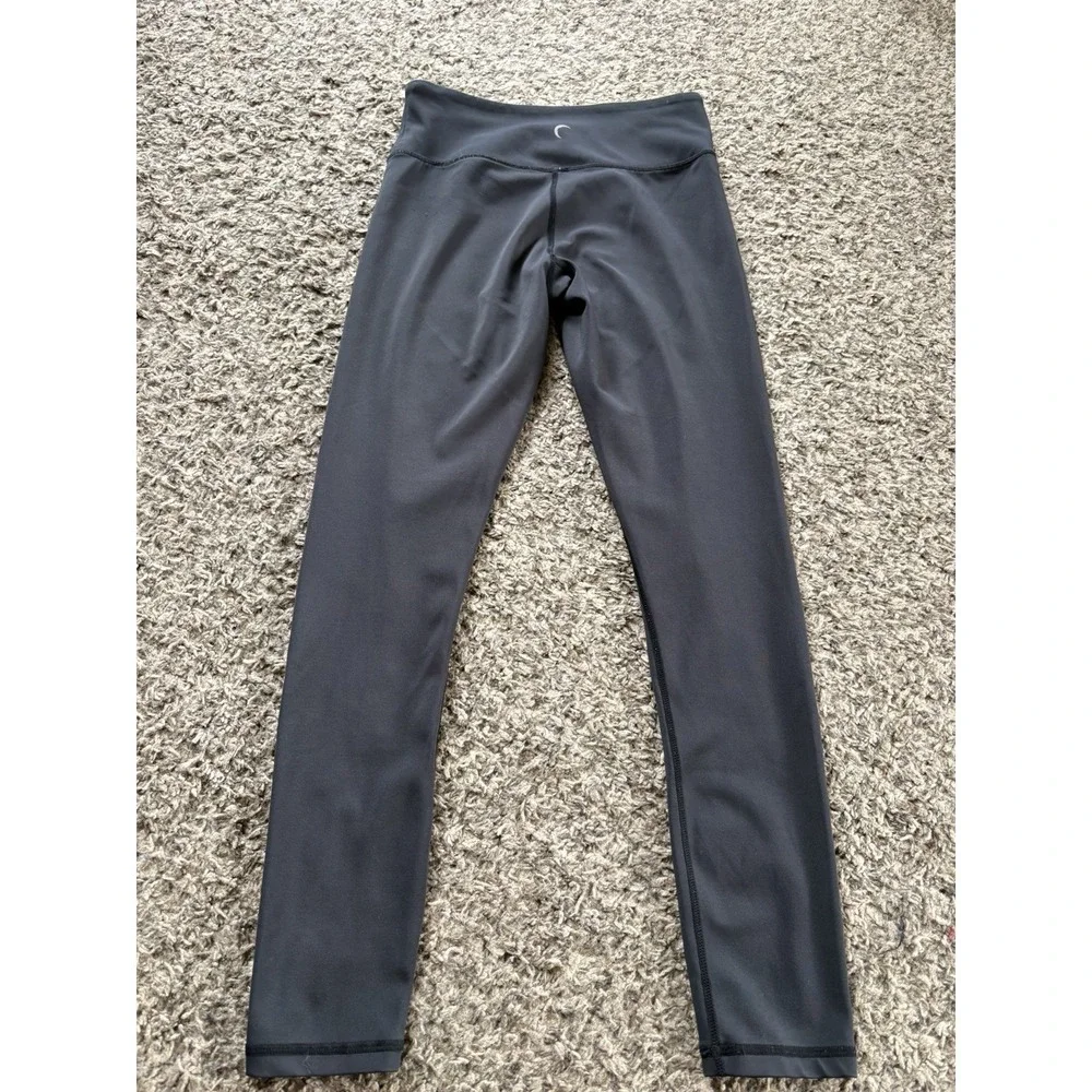 ZYIA Active Women's Black Pull-On Compression Leggings Athletic Fit Size 2